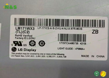 Επιτροπή επίδειξης LG LCD τύπων τοπίων, επίδειξη LM171WX3-TLC2 hd LCD 17,1 ίντσα