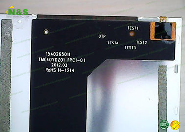 TM040YDZ01 4.0inch Tianma LCD επιδεικνύει 480 (RGB) ×800, ψήφισμα WVGA