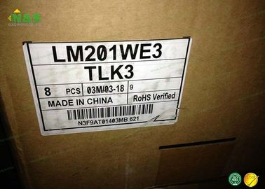 Κανονικά άσπρο πλακάκι LG LCD LM201WE3-TLK3 20,1 ίντσα με την ενεργό περιοχή 433.44×270.9 χιλ.