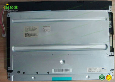 Κανονικά άσπρη επίδειξη ορθογωνίων NL8060AC31-12 επίπεδη, βιομηχανική οθόνη LCD