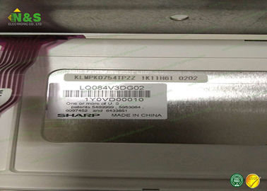 LQ084V3DG02 640×480 400 αιχμηρή LCD επιτροπή 600:1 262K WLED TTL