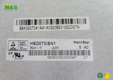 άσπρο LCM καυτό πρότυπο 7,0 ίντσας HSD070ISN1-A00 HannStar κανονικά