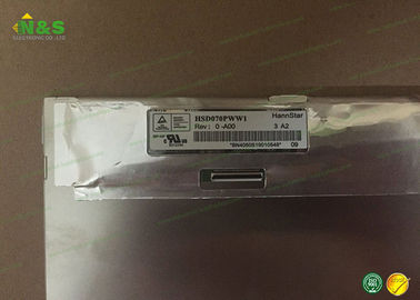 HSD070PWW1-A00 HannStar 7,0 ίντσα κανονικά μαύρη με 150.72×94.2 χιλ.
