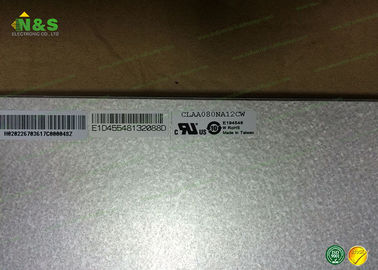 176.64×99.36 ενότητα χιλ. CLAA080NA12 CW CPT TFT LCD 8,0 ίντσα κανονικά άσπρη