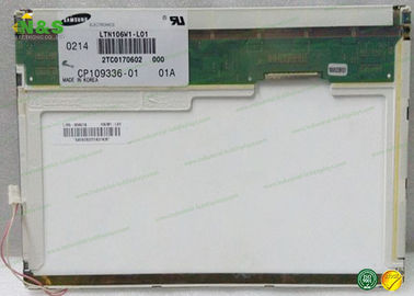 Επιτροπή LTN106W1-L01 της Samsung LCD 10,6 ίντσας κανονικά λευκιά με 230.4×138.24 χιλ.