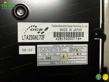 Κανονικά μαύρη ενότητα 23,0 ίντσας LTA230A172F Toshiba tft-LCD 23,0 ίντσα, τύπος CCFL λαμπτήρων 1280×768