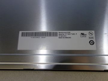 Επίδειξη G150XTN06.4 1024×768 tft-LCD 400cd/m επίπεδης οθόνης LCD 15 ίντσας φωτεινότητα ²