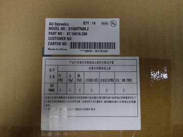 Επιτροπή G150XTN06.2 15 ίντσας AUO LCD, tft αντικατάσταση 1024*768 XGA επιτροπής επίδειξης LCD